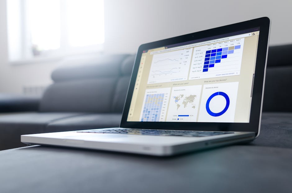 Analytics dashboard for faceless YouTube channel revenue estimates