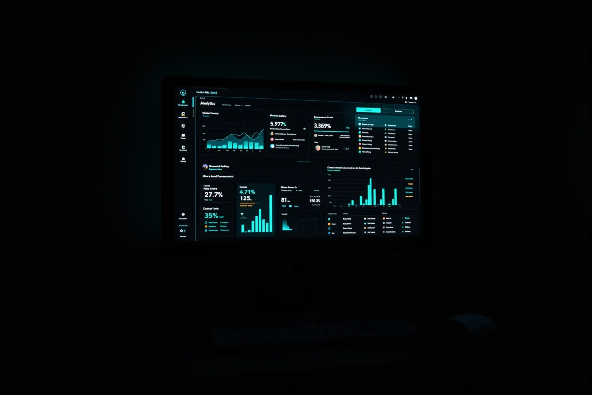 YouTube Studio dashboard showing monetization status on a laptop screen, no person visible